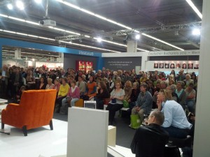 Publikum auf der Frankfurter Buchmesse 2012